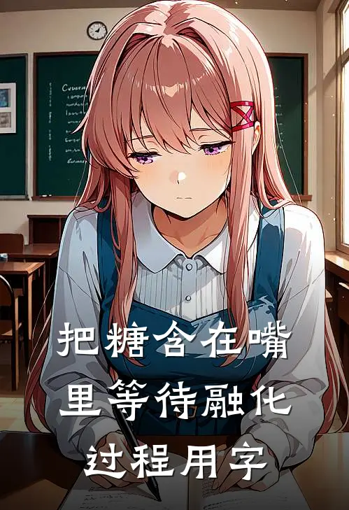 把糖含在嘴里等待融化过程用字