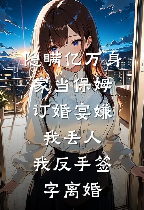 隐瞒亿万身家当保姆，订婚宴嫌我丢人，我反手签字离婚