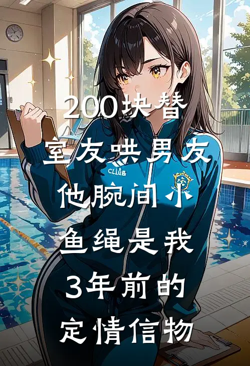 200块替室友哄男友，他腕间小鱼绳是我3年前的定情信物