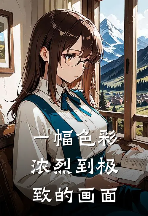 一幅色彩浓烈到极致的画面