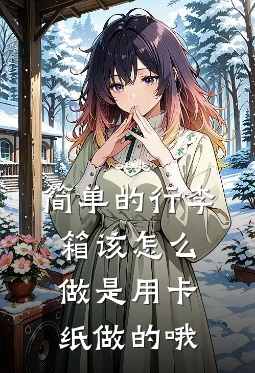 简单的行李箱该怎么做是用卡纸做的哦