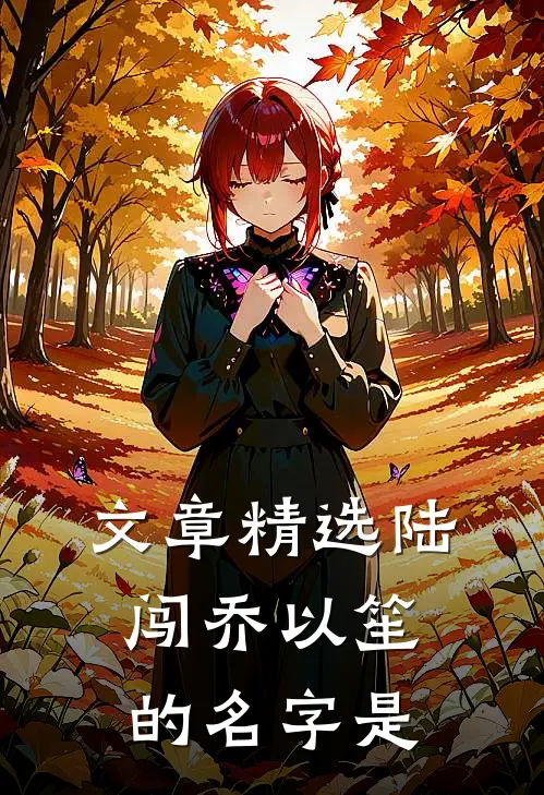 文章精选陆闯乔以笙的名字是