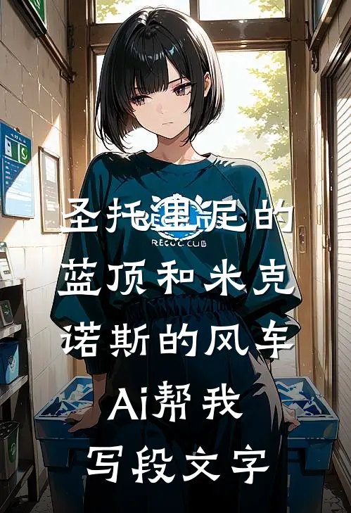 圣托里尼的蓝顶和米克诺斯的风车A i帮我写段文字