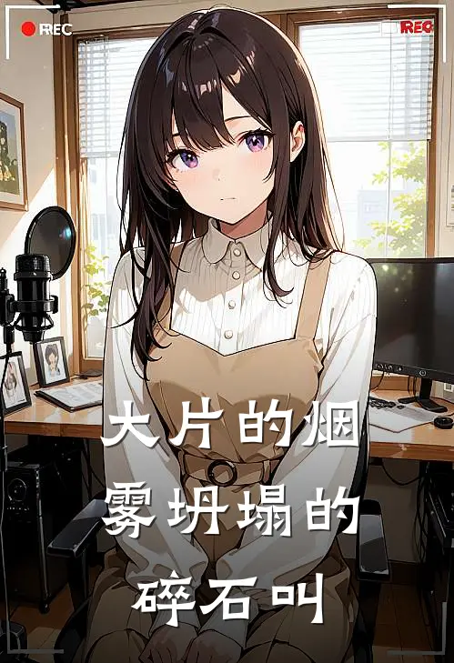 大片的烟雾坍塌的碎石叫
