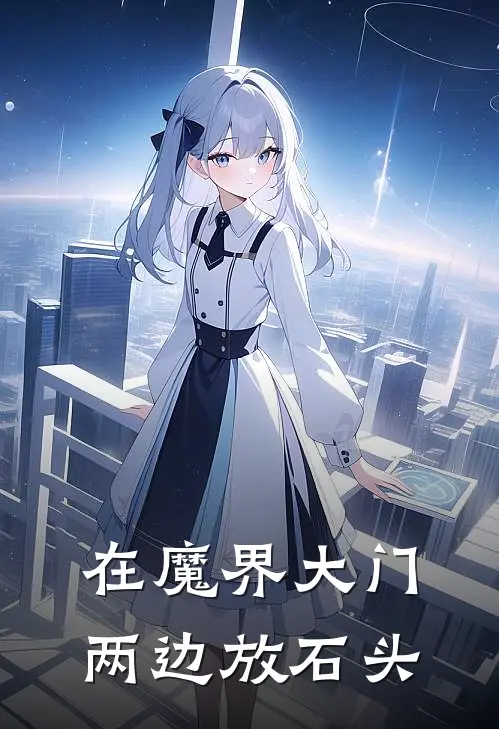 在魔界大门两边放石头