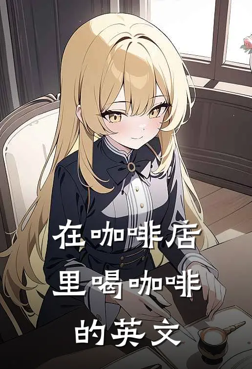 在咖啡店里喝咖啡的英文