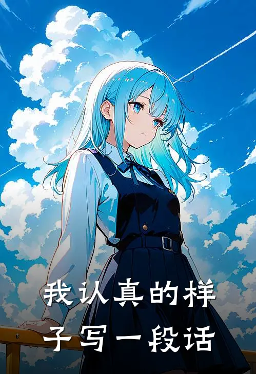 我认真的样子写一段话