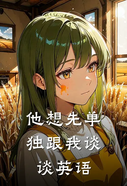 他想先单独跟我谈谈英语