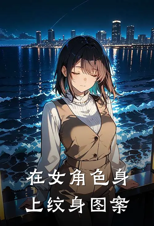 在女角色身上纹身图案
