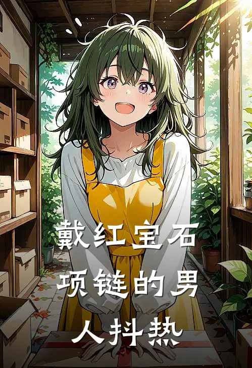 戴红宝石项链的男人抖热
