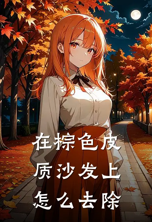 在棕色皮质沙发上怎么去除