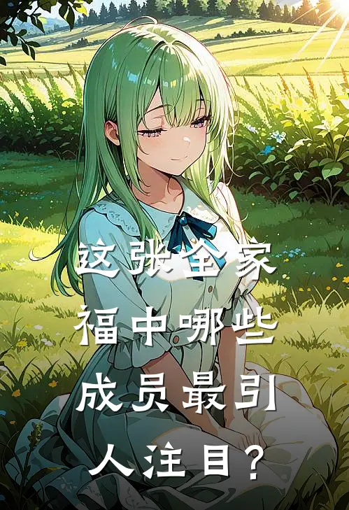 这张全家福中哪些成员最引人注目?