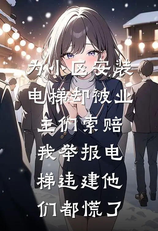 为小区安装电梯却被业主们索赔，我举报电梯违建他们都慌了