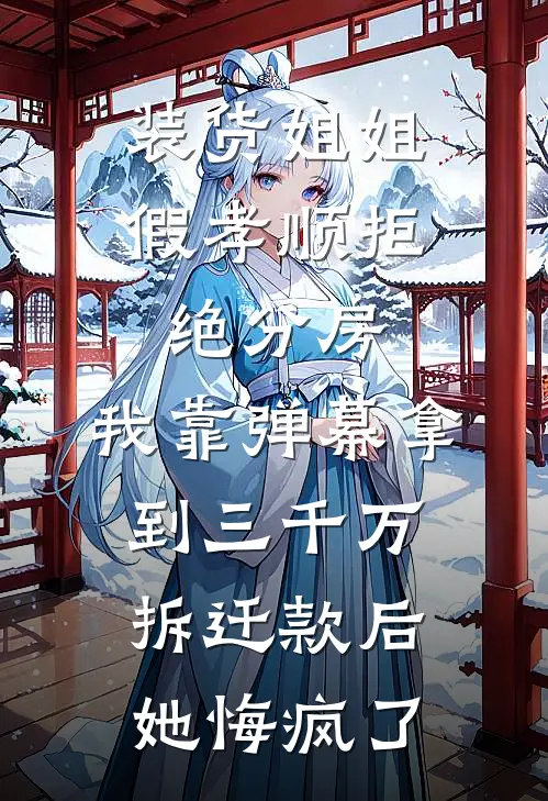 装货姐姐假孝顺拒绝分房，我靠弹幕拿到三千万拆迁款后她悔疯了