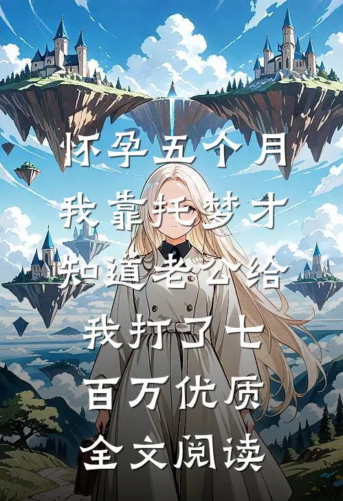 怀孕五个月，我靠托梦才知道老公给我打了七百万优质全文阅读