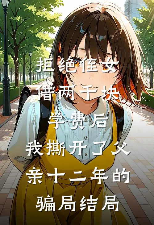 拒绝侄女借两千块学费后，我撕开了父亲十二年的骗局结局