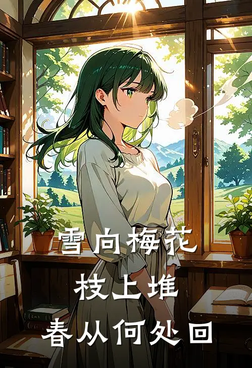 雪向梅花枝上堆,春从何处回!