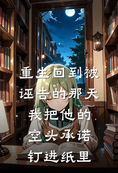 重生回到被诬告的那天，我把他的空头承诺钉进纸里
