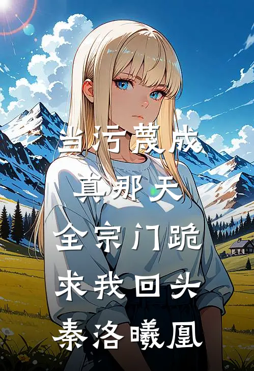当污蔑成真那天，全宗门跪求我回头秦洛曦凰