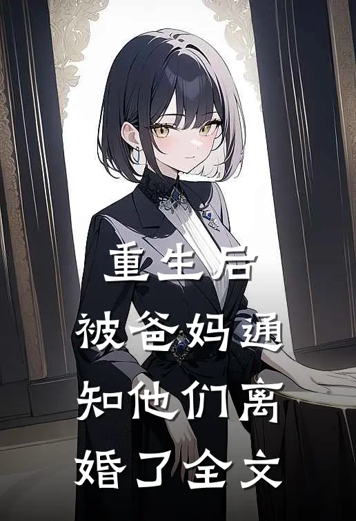 重生后,被爸妈通知他们离婚了全文在线阅读