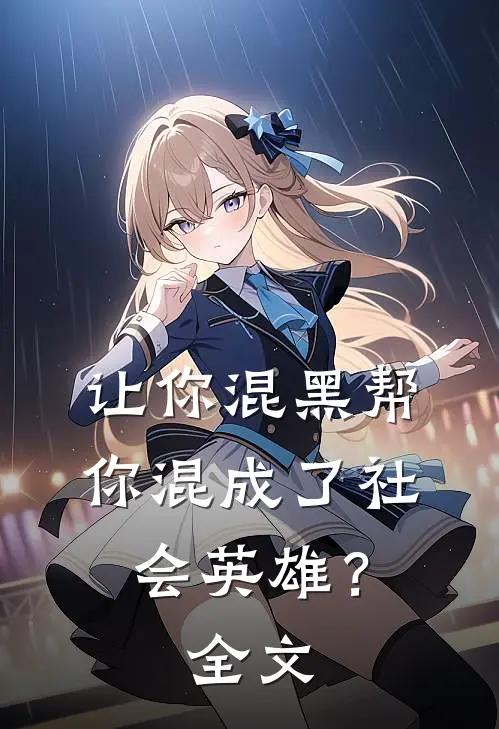 让你混黑帮,你混成了社会英雄?全文免费