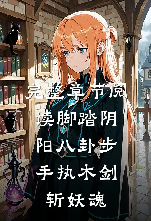 完整章节阅读脚踏阴阳八卦步,手执木剑斩妖魂的