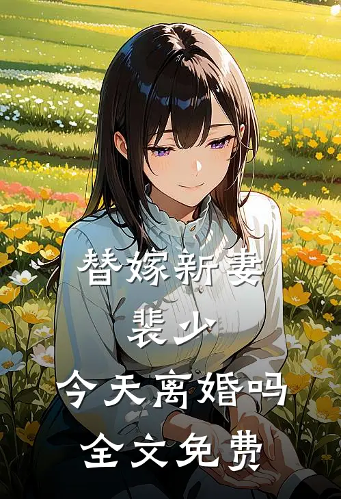 替嫁新妻裴少,今天离婚吗全文免费阅读